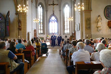 Ökumenischer Einschulungsgottesdienst in St. Crescentius (Foto: Karl-Franz Thiede)